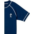 thumbnail image 3 of iXtreme Boys Solid Rash Guard Swim Top with Short Sleeves, Sizes 4-18, 3 of 3