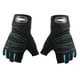 thumbnail image 1 of Guantes de bicicleta sin guantes de gimnasio de medio que absorben , guantes de bicicleta de montaña con alargada para Negro + M Soledad Guantes de ciclismo al aire libre, 1 of 10