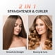 thumbnail image 5 of MiroPure Plancha alisadora de pelo, placas de titanio de 1 pulgada con calentamiento 15S, plancha de pelo profesional de cerámica MCH de iones negativos de doble voltaje para cabello de mujer con apag, 5 of 5