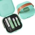 thumbnail image 2 of Momihoom Nail Clippers Set Stainless Steel Professional Grooming Kits, Fingernail and Toenail Clipper Cutters with Travel Case Nail Care Tools Manicure Pedicure Kit, 2 of 4