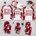 thumbnail image 2 of Ensemble de Pyjama pour Enfants, Blouse Imprimée à Carreaux Pantalon Assorti pour Famille, Pyjamas pour Famille, 2 of 7