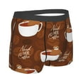 thumbnail image 3 of Bingfone Sloths Need More Coffee Men'S Underwear - Casual Stretch Boxer Briefs-Small, 3 of 9