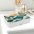thumbnail image 6 of Seagull PU Leather Necklace Organizer Decorative Box with Removable Compartment Portable Necklace Holder, 6 of 6