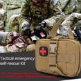 thumbnail image 4 of Botiquín de primeros auxilios táctico para emergencias médicas y necesidades de supervivencia Bolsa médica de emergencia para exteriores, 4 of 8