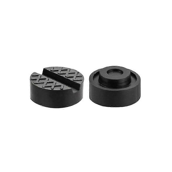 Pack Of 2 Rubber Block Buffer Hydraulic Jack Auto Cushion Car Jack Car Lifts Auto Solid Protect Bottom