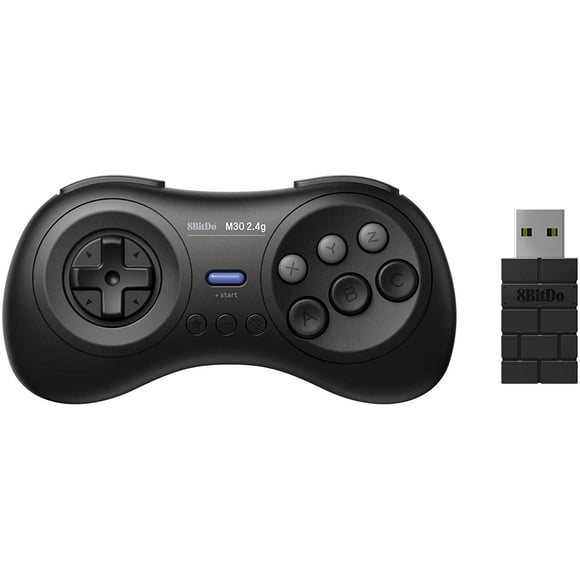 FYBTO M30 2.4G Wireless Controller Gamepad for Sega Genesis Mini and Mega Drive Mini