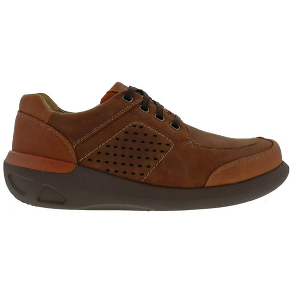 Drew Miles Men Casual Shoe In Camel Leather