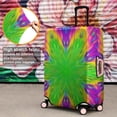 thumbnail image 4 of Colorful Tie Dye Star Flower Pattern Luggage Cover Fashion Suitcase Cover Baggage Covers Fit 25-28 Inch Luggage (Go Travel), 4 of 5