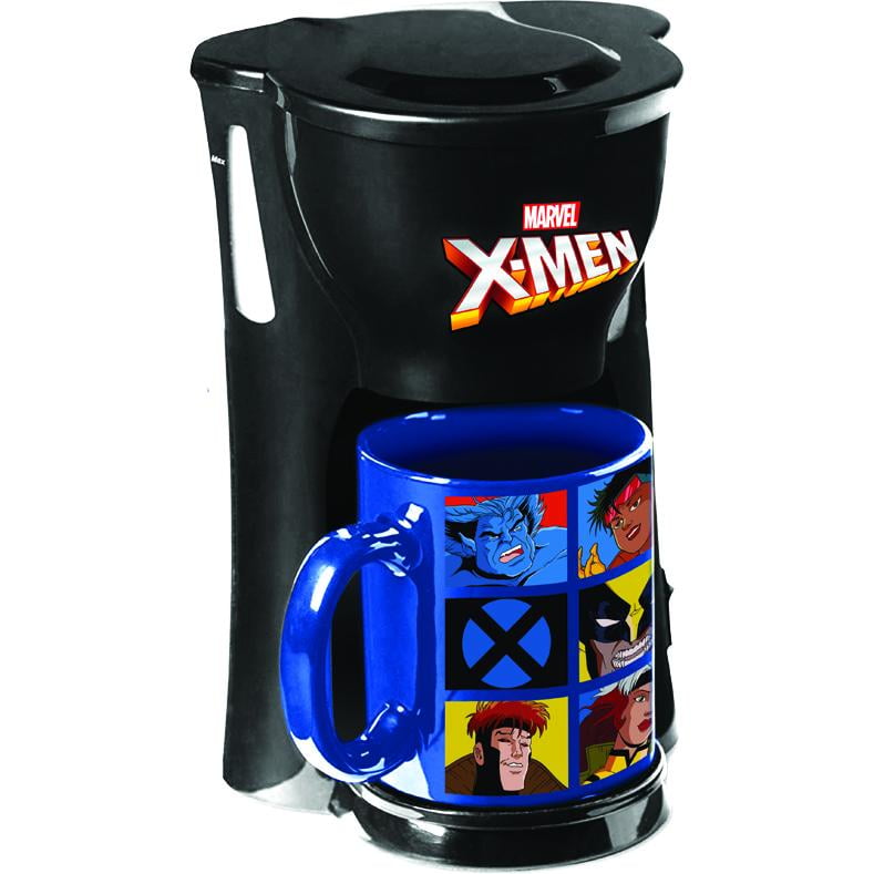 Marvel X-Men Coffee Maker and 12oz Mug 