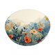thumbnail image 1 of Balery Floral Mountain Landscape Fundas de asiento para taburete de bar redondo de tela de terciopelo ajustables que protegen de arañazos y manchas para sillas de 14 a 17 pulgadas.-12 inch, 1 of 7
