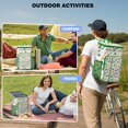 thumbnail image 4 of Travel Cooler Bag - White Cartoon Cute Dinosaurs Pattern Camping Beer Cooler Backpack with Bottle Opener- Waterproof Insulated Picnic Backpacks - Cooler Bag for Beach, 4 of 6