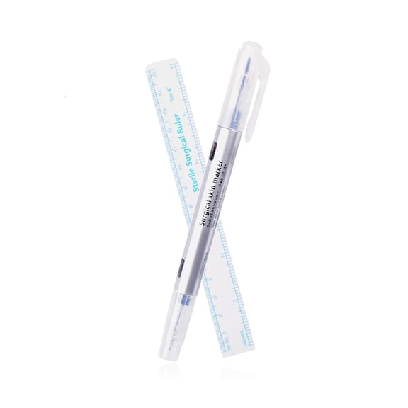 Giaone Makeup Positioning Marker Pen Surgical Skin Mark Tool for Eyebrow Lip