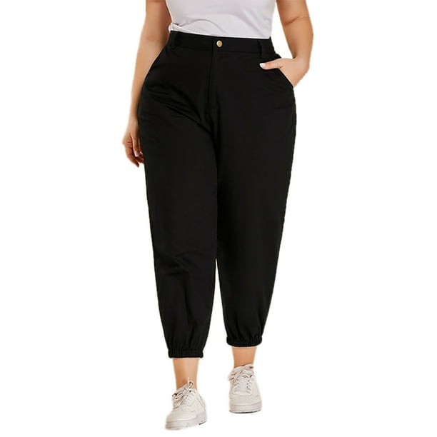 plus size stacked sweatpants
