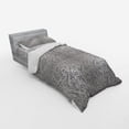 thumbnail image 2 of Ambesonne Damask Bedding Set 3 Pcs, Royal Paisley Pattern, Twin XL, Dimgray Grey, 2 of 2