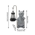 thumbnail image 3 of Clearance!Luz solar de gato, estatua de jardín solar, figura de gato, arte de jardín con lámpara solar para patio, balcón, patio, jardín, 3 of 7