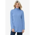 thumbnail image 2 of Woman Within Plus Size Mockneck Long-Sleeve Tunic, 2 of 2