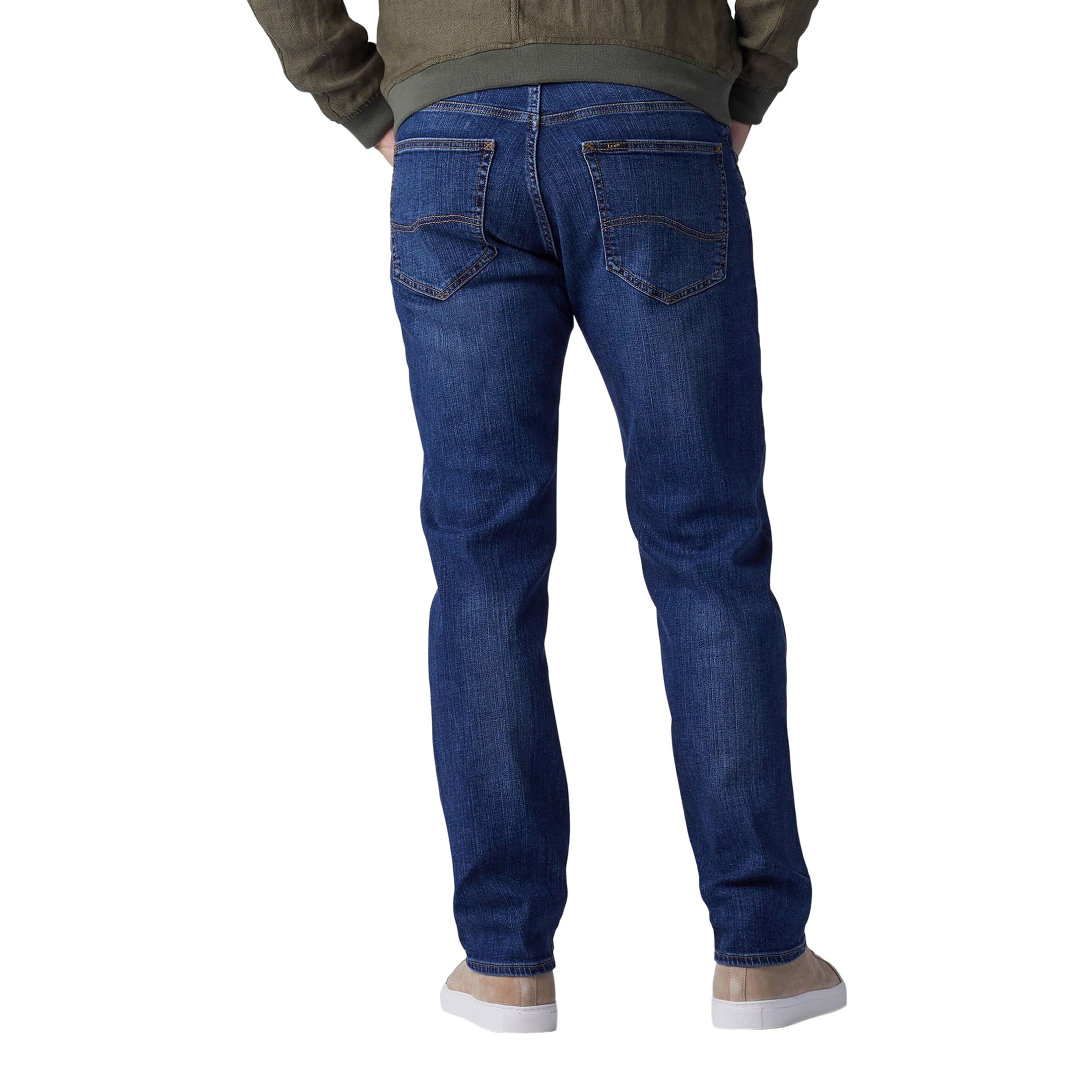 Lee Men’s and Big Men’s Extreme Motion Straight Fit Tapered Leg Jeans
