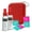 Red, variant on OPTIPAK Sparkle Anti-Reflective Lens Cleaner Spray Kit - (2) 2oz Glasses Cleaner Spray, (5) Pre-Moistened Lens Wipes & (1) Multipurpose Pouch for Eyeglasses, Lenses & Camera Cleaning Kit(8 Piece Set)