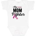 thumbnail image 3 of Inktastic Breast Cancer Awareness My Mom is a Fighter Boys or Girls Baby Bodysuit, 3 of 5