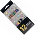 thumbnail image 3 of 1 Set Kid's Metallic Colored Pencil Wooden Drawing Pencil 12 Colors Pencils, 3 of 6