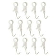 thumbnail image 3 of simhoa Crochets d'Organisateur de Garde-Robe Salle de Bain Sans Perçage Crochets de Tringle de Garde-Robe pour Chapeau Clés Chaussures 12 Pcs, 3 of 8