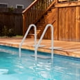 thumbnail image 6 of Zimtown 4-Step Above Ground Pool Ladder, Gray Plastic Entry Steps for Easy Pool Access, 6 of 6