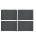 thumbnail image 4 of 4 piezas de tapetes escurridores de platos, bandeja de secado, absorbentes de agua, tapetes escurridores de platos resistentes negro, 4 of 9