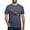 Heather Navy, variant on CafePress - Pugs Ninja T Shirt Men's Deluxe T Shirt - Mens Tri-blend T-Shirt