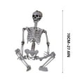 thumbnail image 3 of Danhjin Simulated Skeleton Simulated Plastic Skeleton Prop Ornament Table Decor, 3 of 7