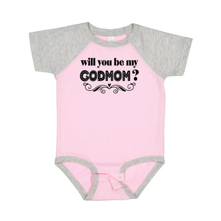 

Inktastic Godmother Proposal Be My Godmom Gift Baby Boy or Baby Girl Bodysuit