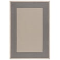 thumbnail image 3 of Safavieh Courtyard Justine Bordered Indoor/Outdoor Area Rug, Gray/Cream, 5'3" x 7'7", 3 of 15