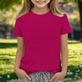 thumbnail image 4 of Top de Manga Larga de la Moda de los Niños de Color Sólido Cuello Redondo Suelto Y Casual Tops para el Uso Casual Diario, Interior, Regreso a Casa, Fiestas de Cumpleaños, Vacaciones, Fotografía, 4 of 5