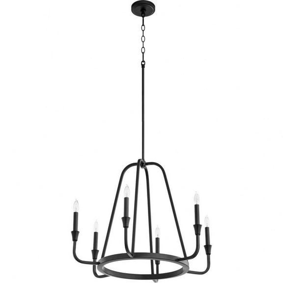 Quorum Lighting - Marquee - 6 Light Chandelier In Traditional Style-21.5 Inches