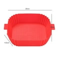 thumbnail image 5 of Silicone Baking Tray Air Fryer Silicone Tray Mat Kitchen Supplies Silicone Baking Tray Mat, 5 of 5