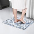 thumbnail image 4 of Pioneer Flower Floral Print Flannel Non Slip Door Rugs,Washable Door Mats Indoor,Decorative Door Mats,Dirt-Resistant and Absorbent Doormat for Entrance,Bedroom,Kitchen,Bathroom,31.5"x17", 4 of 4