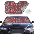 thumbnail image 2 of Kdxio Dragons2 Print Windshield Sun Shade,UV Rays and Sun Heat Protection,Sunshade for Car Windshield,Car Shade Front Windshield - Small, 2 of 6