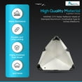 thumbnail image 3 of MARINE CITY Aluminum Radar Reflector  Octahedral Type, Easy to Install, Enhances Small Boat Visibility in Fog or Rain, 16-Inches for Boats Rvs Yachts Ships Medium, 3 of 8