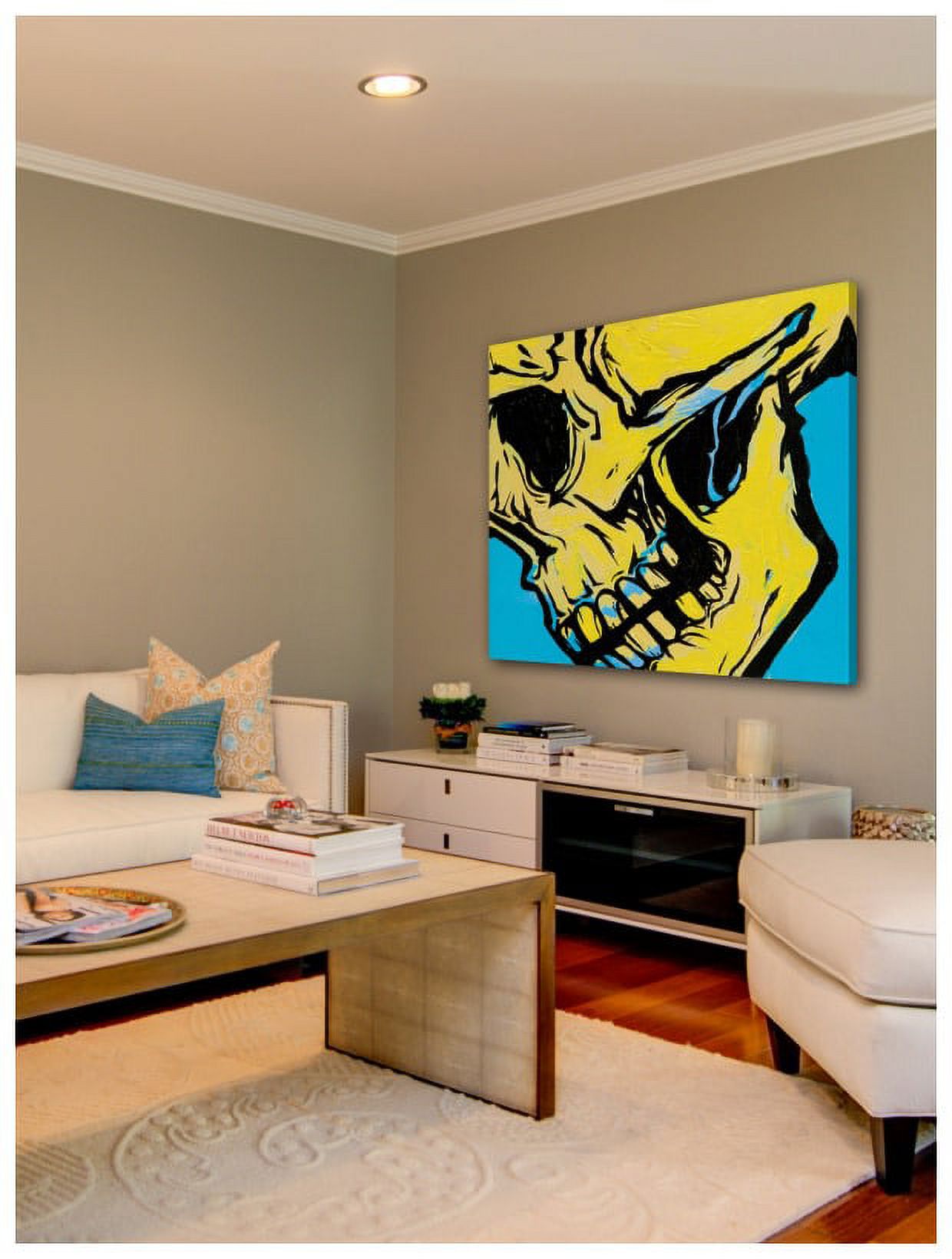 Marmont Hill "Skull 1" Print on Canvas