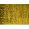 thumbnail image 1 of Ahgly Company Indoor Rectangle Solid Yellow Modern Area Rugs, 7' x 10', 1 of 4