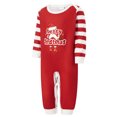 thumbnail image 3 of Burkashear Christmas Pajamas for Family Long Sleeve Santa Letter Print Tops and Pants Set Holiday Sleepwear, 3 of 9