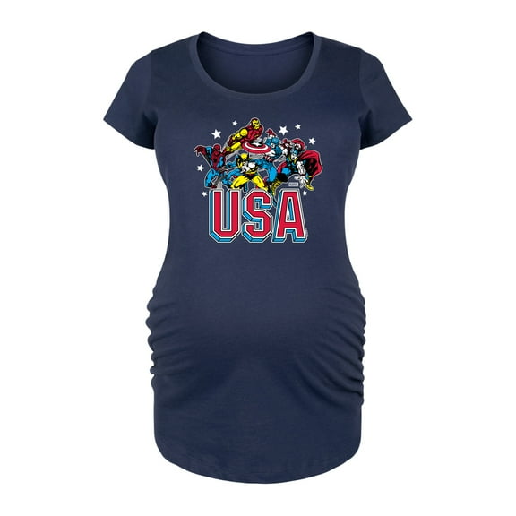 Marvel - USA - Maternity Scoop Neck Graphic T-Shirt