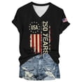 thumbnail image 6 of America 250 Shirt Women 250th Anniversary Patriotic T-Shirt Vintage 1776 Independence Day Tee, 6 of 6