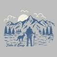 thumbnail image 2 of Men's Lost Gods Take It Easy Graphic T-Shirt, 2 of 5