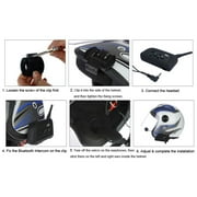 Milue For V4 V6 Bluetooth-compatible Intercom Clamp Helmet Headset Motorcycle Bracket