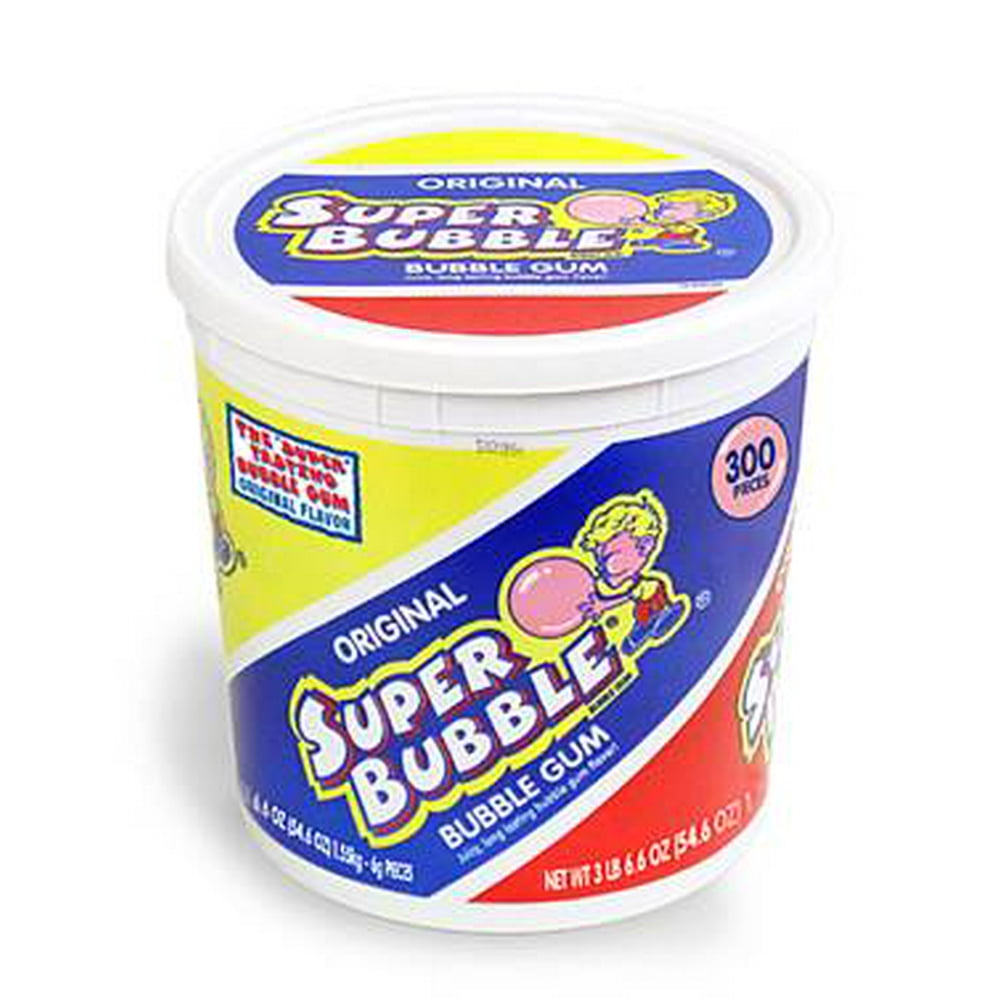 Super Bubble, Assorted Bubble Gum, 48 Oz