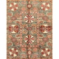thumbnail image 1 of Ahgly Company Machine Washable Indoor Rectangle Abstract Chestnut Red Area Rugs, 3' x 5', 1 of 7