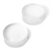 Maniology (formerly bmc) 2pc Clear Acrylic Nail Art Stamping Replacement Heads - Glass Stamper Collection