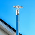 thumbnail image 3 of OULII roof chimney cap Chimney Protector Stainless Steel Prevent Rain Entry for Home Use 1Set, 3 of 8