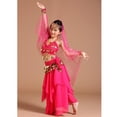 thumbnail image 3 of danza del vientre danza traje moneda Halter cadera bufanda /M Colcomx Traje de la danza del vientre, 3 of 8