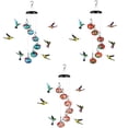 thumbnail image 3 of Redempat Hummingbirds Happy And Well-Fed With Innovative Wind Chimes Feeder Creative Blend Of Windchimes orange, 3 of 6